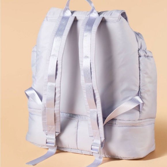 Blogilates Stylish Gray Backpack - Picture 2 of 4